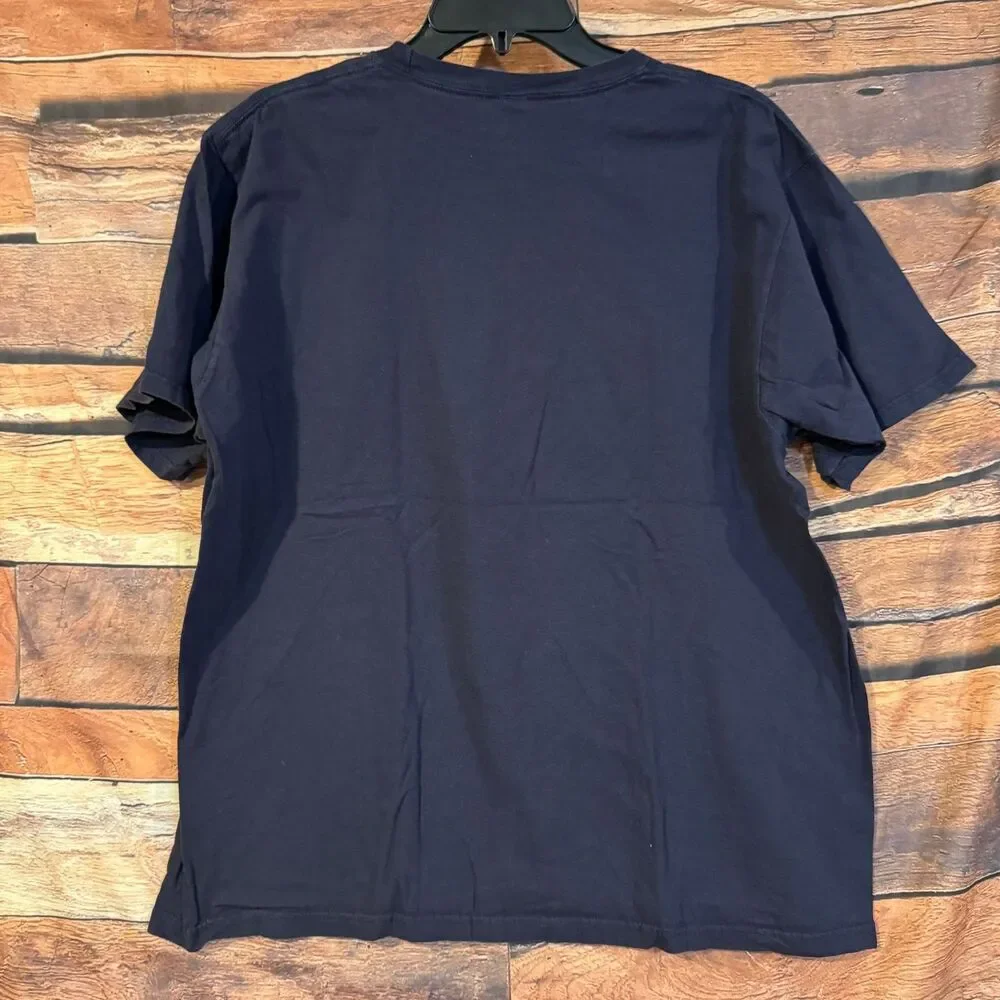 Shirt.Woot Orc Changing Lightbulb Sauron T-Shirt Navy Blue Men's XL Graphic LOTR